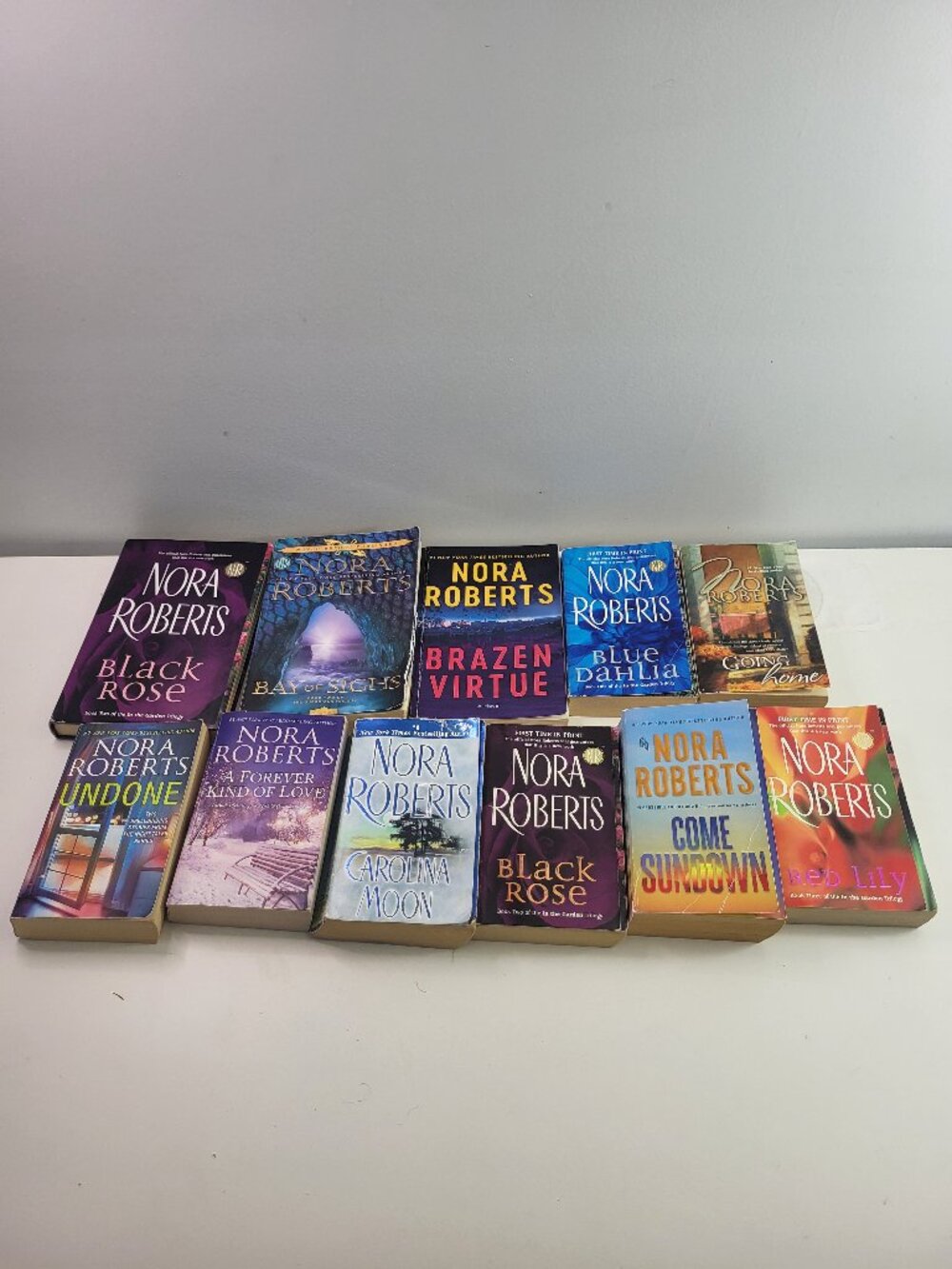 Nora Roberts Book Lot of 11 Bestselling Romance & Suspense Paperbacks